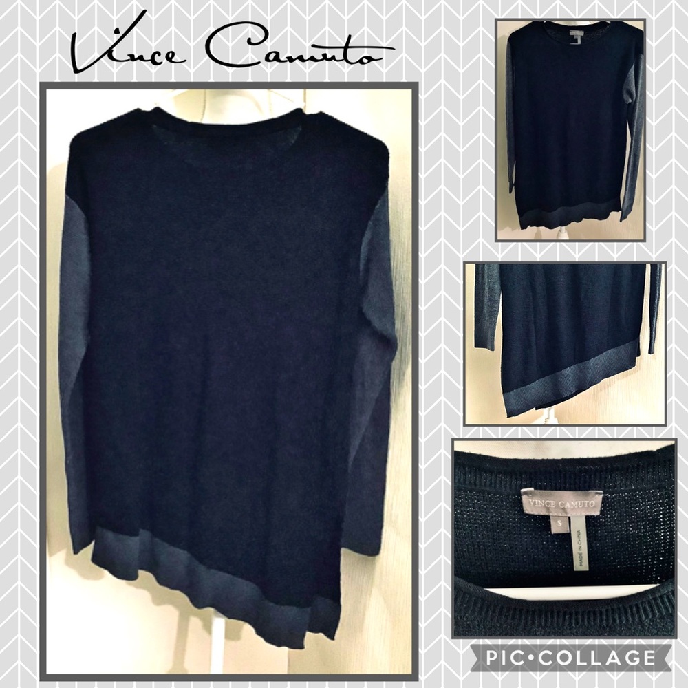 🖤Vince Camuto Asymmetrical Knit Sweater